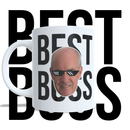 Caneca Personalizável Best Boss, Presente Divertido com Foto do Seu Chefinho Favorito