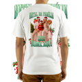 Camisa Personalizável de Natal para Família, 100% Algodão com Foto e Frases Especiais