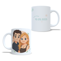 Caneca Personalizável para Dia Dos Namorados, Presentes Entre Casais