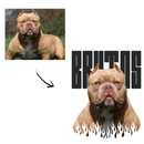 Camiseta Personalizável com Foto do Seu Cachorro, Estilo Forte, Presença Imponente