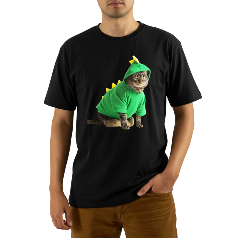 Camisa Personalizável 100% Algodão, Personalize Com Seu Gato, Cachorro ou Até Passarinho