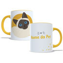 Caneca Personalizável com Seu Pet, Crie Sua Arte com o Seu Animal de Estimação